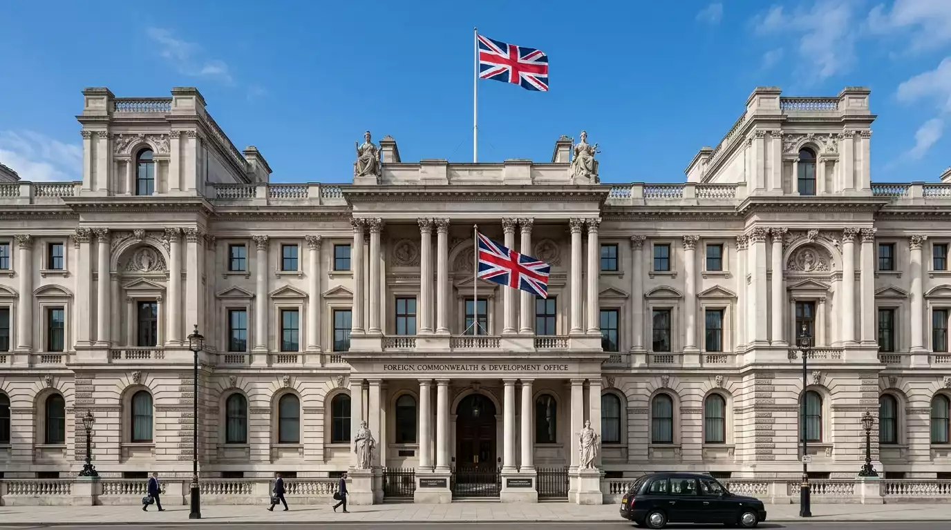 British government building representing gambling regulations
