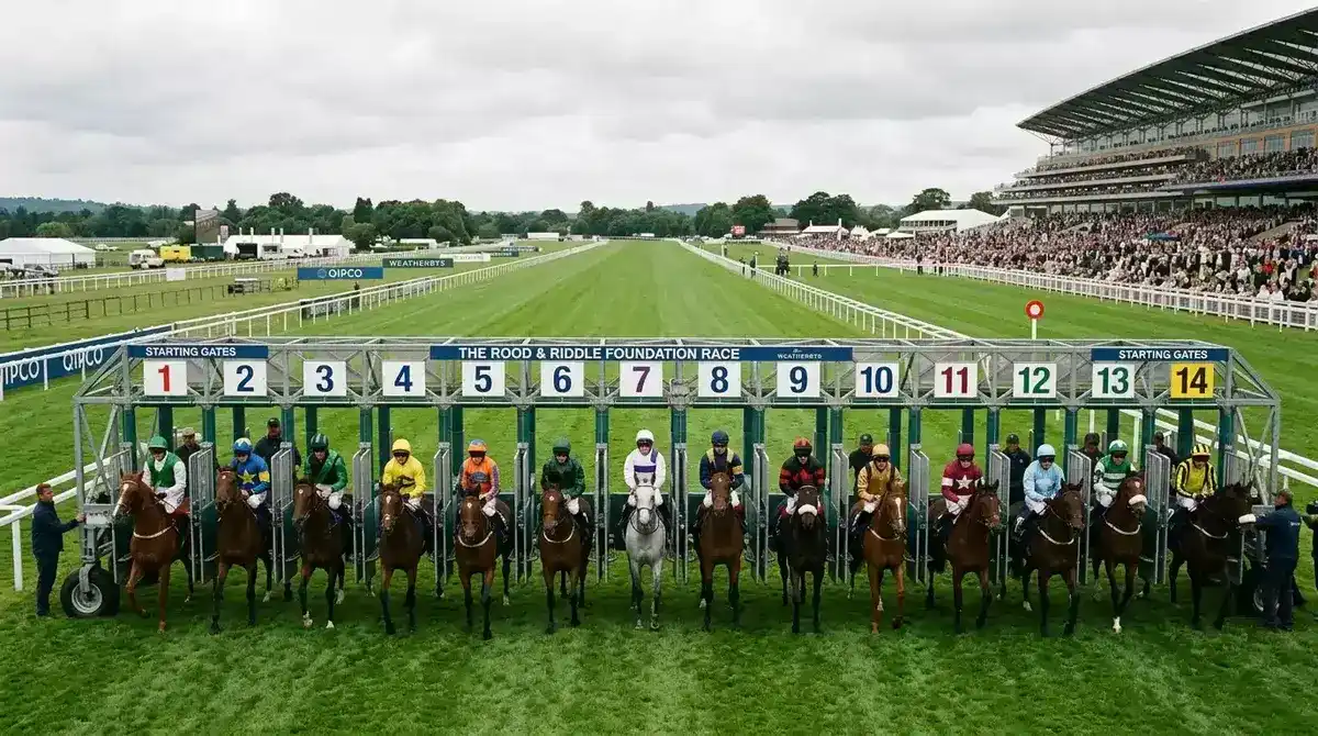 UK horse racing place terms reference showing paying positions by field size